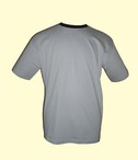 tričko LA POLO, dvoubarevné, šedá-černá (pouze lem u krku)